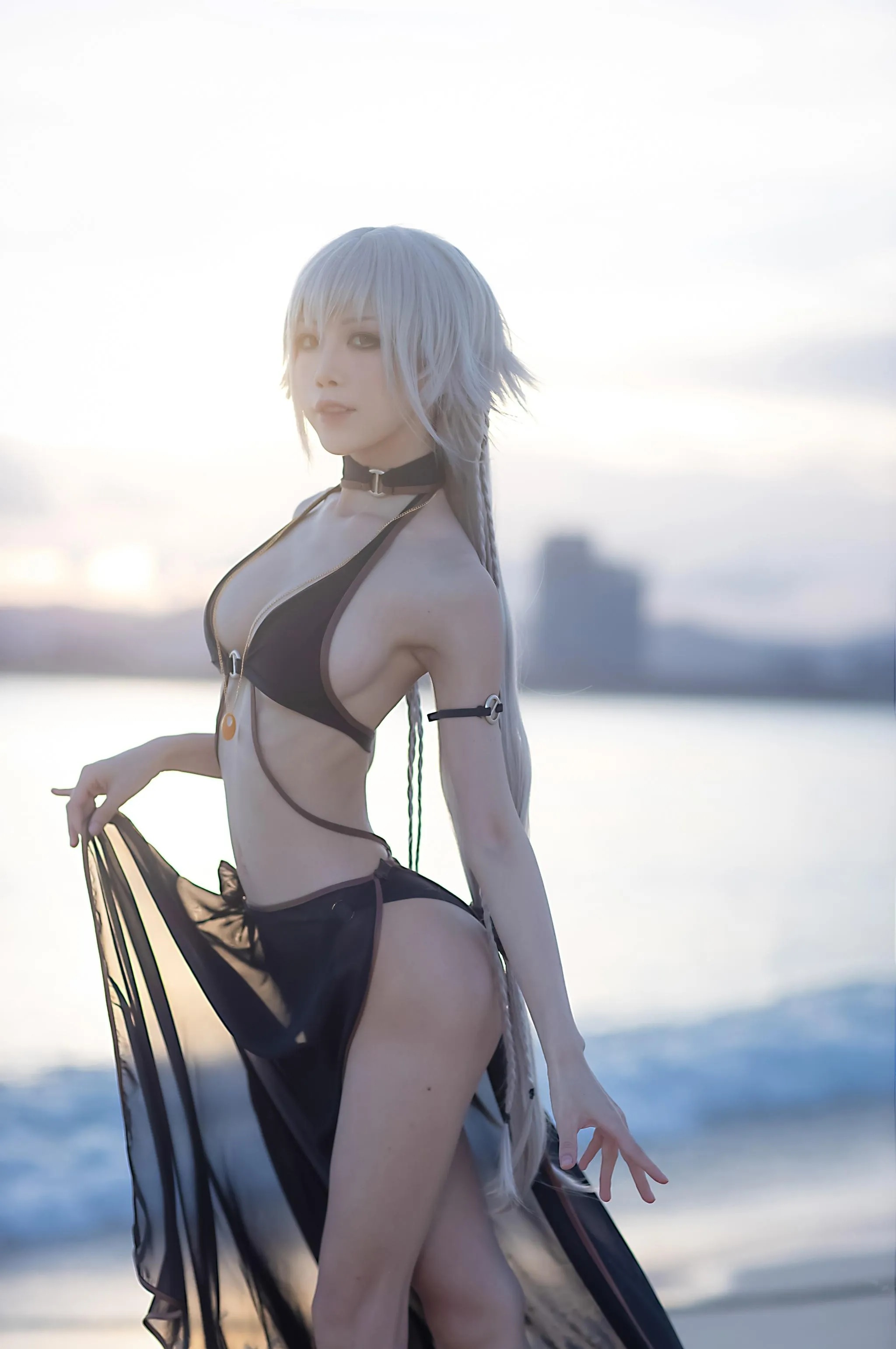 水淼Aqua – NO.70 贞德泳装 [41P]插图8